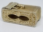 Vinaigrette Pill Box Container Antique Mesh Gold Tone Perfume Art Deco Jewelry