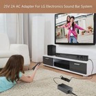 25v Ac Adapter For Lg Soundbar S65q Sk8y Sl5y Sl6y Sl7y Sl8y Sl8yg Sn4 Sk5y Sk6y
