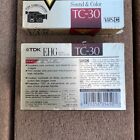 Tdk Tc-30 Ehg Vhs-c Video - Cassette 3-pack