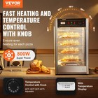 Vevor Food Warmer Display For 14  Pizza  4-tier Commercial Pizza Warmer Electric