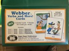 Super Duper Publications Webber Verbs And More  8 Deck Set - Verbs  Opposites