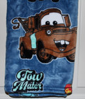 Nwt Disney Cars Lightning Mcqueen Tow Mater Luigi Toddler Throw Blanket 40x50
