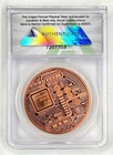 2012 Crypto Physical Bit Coin Mjb Monetary Metals Authenticated By Anacs Ms-70