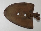 Vintage Furrow Shovel Middle Buster Chisel Plow Blade 9 5  H X 8  W