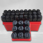 2 2 5 3 4 5 6mm Number Stamp Alloy Steel Stamp Kit With Storage Box Punch Metal 