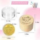 Tooth Fairy Gifts For Girls And Boys Tooth Fairy Box Coin Transparent Jar Wit   