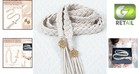 Treasured Handfasting Wedding Lasso With Elegant Pendants - Perfect Bridal Gift