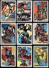 1966 Topps Batman Blue Bat Puzzle Back Almost Complete Set 3 5 - Vg  7290093