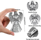 2x Guardian Angel Sun Visor Clip - Car Safety Blessing Gift For Driver Universal