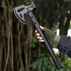 Sharp 17  Camping Axe Hatchet Multi Tool Hammer   Sheath Tactical Outdoor