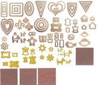 Spellbinders Dies Media Mixage Die Templates Nesting Cut Emboss - You Pick - New