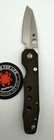 Spyderco Smock Dlt Exclusive         Green Canvas Micarta- Cpm 20cv-  discontinued