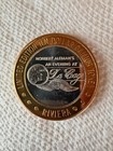 Riviera Casino Las Vegas  10 Limited Edition  999 Fine Silver Gaming Token chip