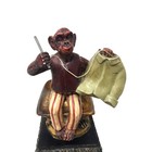 Vintage Monkey Sewing A Shirt Pincushion  cushion Is Missing  