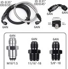 Zhsymx 25inch An6 Power Steering Pump Hose Kit Compatible With Chevy C10 Conn   