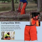 Chainsaw Protective Dynamic Apron Chaps 36 l 30-42  Waist For Stihl Orange New