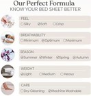 Us Sizes 1 Pc 1000 Thread Count 100  Cotton  flat Sheet 