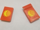 Vintage Orange National Airlines Poker Playing Cards Sun Emblem