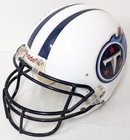 Steve Mcnair Tennessee Titans Autographed Game Helmet