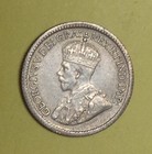 Canada 1917 Silver 5 Cent Coin Great Details
