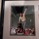 Jack Nicklaus Masters Champion 1986 Framed Picture frame Size 20inx16in signed