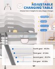 Baby Changing Table  Versatile Folding Changing Table  Waterproof Diaper Chan   