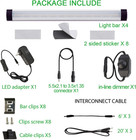 Led Under Cabinet Lighting Kit  Led Strip Light shelf Lights Direct Wire  12v Di