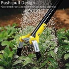 Adjustable Hula Hoe Garden Tool     30   61  Heavy-duty Stirrup Hoe For Weeding
