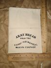 Civil War Ration Poke Haversack 4 Muslin Bags Soldier Union Rebel