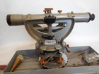 K   E Keuffel   Esser Builders Level Transit Beautiful Condition W  Plumb Bob
