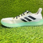 Adidas Fit Pr Trainer Boost Mens Size 9 5 White Black Running Shoes Sneakers