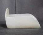 Vintage Tupperware Clear Scoop 292-8 Rocker Thumb Sugar Flour Rice