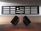  merica  Edition Stainless Steel Powder Coated Black Bumper Gri