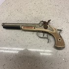 Vintage Hubley 10  Cast Iron Flintlock Style Pirate Cap Gun Works Replica