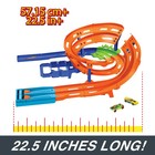 Hot Wheels Whip Around Raceway Track Set With 2 Cars     Gap-jump  Crash Zone  Fol