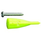 100 Pack Wallclaw Anchors Pck-wc100-ys Wall Anchor  2  L  Plastic