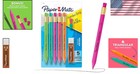 Triangular Mechanical Pencil Set For Kids - 8 Count With Lead   Erasers