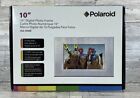 Polaroid 10  Digital Photo Frame Color Screen Xsa-10169s Internal Storage 512mb