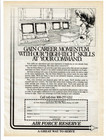 1984 Vintage Print Ad Us Air Force Reserve A Great Way To Serve High Tech Skills