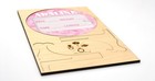 Army Pink Baby Announcement Sign   Personalized Birth Stat Sign