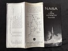 Original Vintage Nasa At Cape Kennedy Florida Brochure Pamphlet Tri-fold 1964