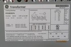      Ge 75 Kva Transformer 480 Vac Primary 120 208 Vac Secondary 3   9t83b3874       