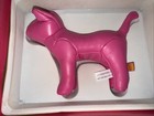 Rare Lot Victoria s Secret Pink Dogs Faux Leather  Employee Only W box  Dog Tags
