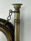 Vintage Brass Copper Bugle Horn Scout Military Cavalry