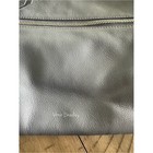 Vera Bradley Light Blue Leather Shoulder Bag Quilted Accent Purse