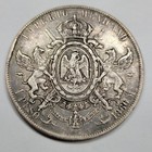 1866 Mo Mexico Silver Peso Maximiliano Circulated Scarce Better Grade  k272