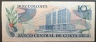 1977 Costa Rica 10 Colones P237b D9848785 Scarce Early Date  