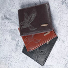 Men s Wallet Embossed Eagle Pattern Stylish Wallets For Men Mw5