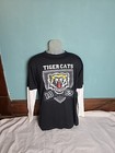 Sogo Hamilton Tiger-cats Long Sleeve Tshirt Tee Men s Size Small S Cfl Black Nwt