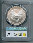 2009 American Silver Eagle Dollar Pcgs Ms 70